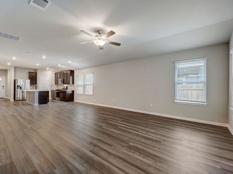 Spacious, unfurnished interior of a new home in Butler Farms - Reserve Collection, Liberty Hill (Image 8). Spacious, unfurnished interior of a new home in Butler Farms - Reserve Collection, Liberty Hill (Image 8).
