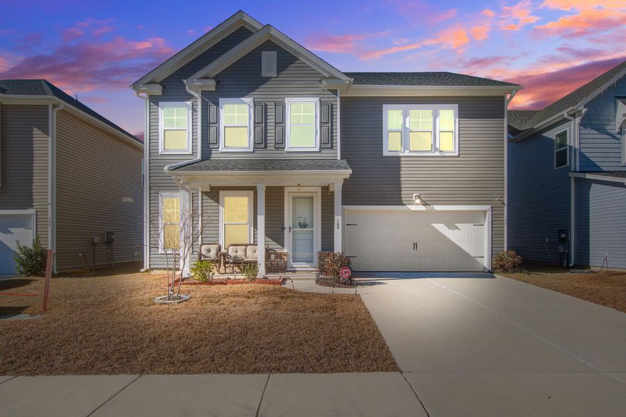 Front exterior of a new home in , Moncks Corner, SC, highlighting curb appeal (Image 22).