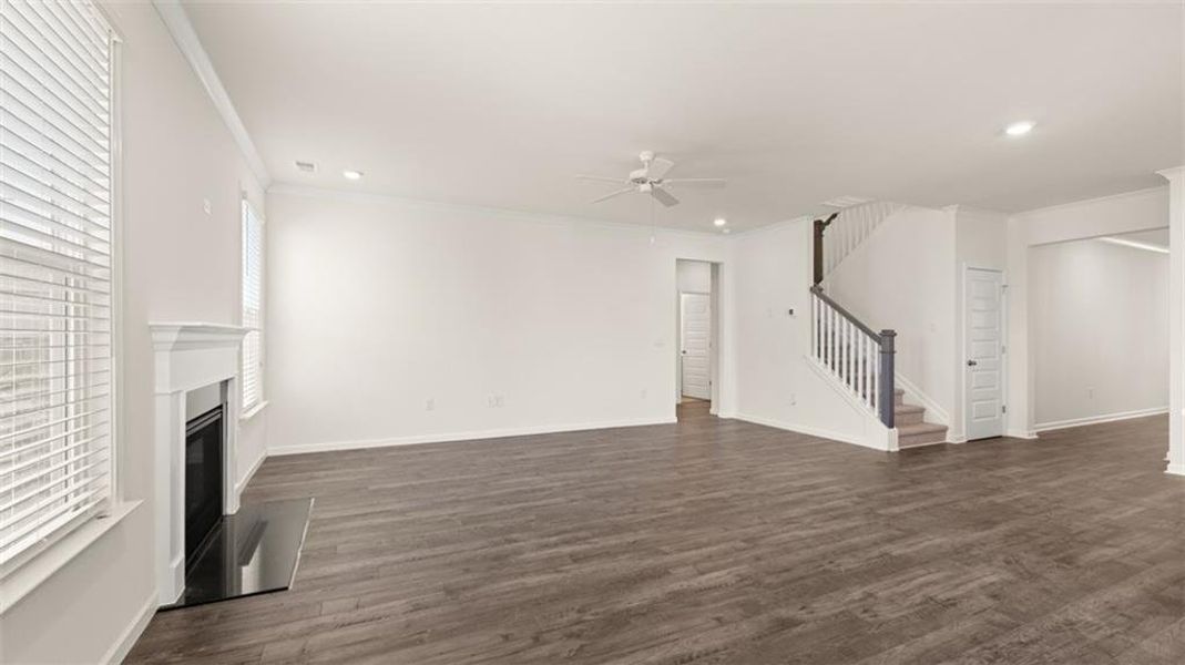 Spacious, unfurnished interior of a new home in The Gates at Pates Creek, Hampton (Image 27).