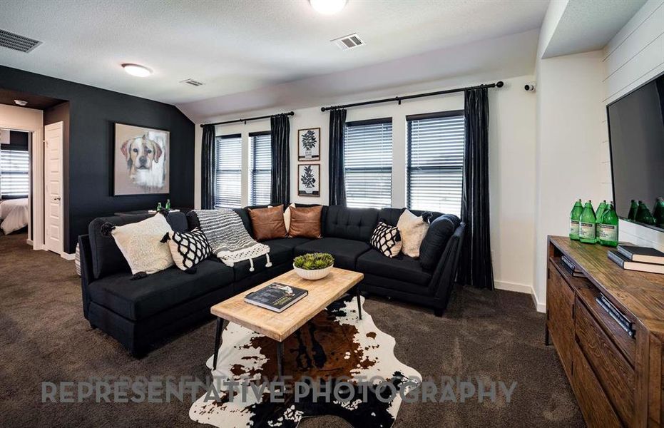 Furnished interior view inside a new home in Mosaic, Celina (Image 11).