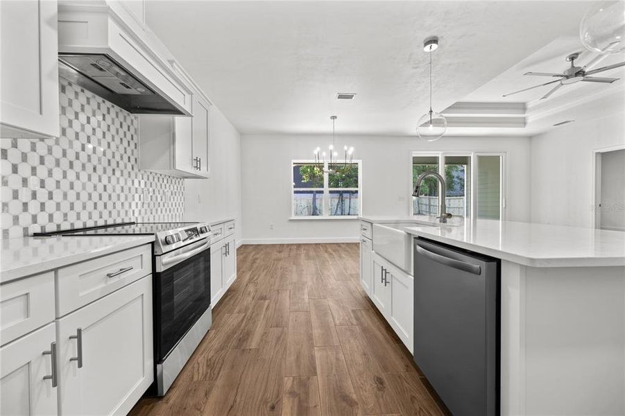 Furnished interior view inside a new home in , Gainesville (Image 9).