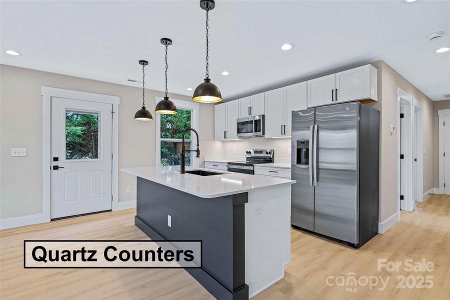 Furnished interior view inside a new home in , Asheville (Image 5).