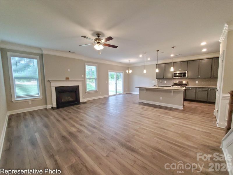 Open floorplan Open floorplan