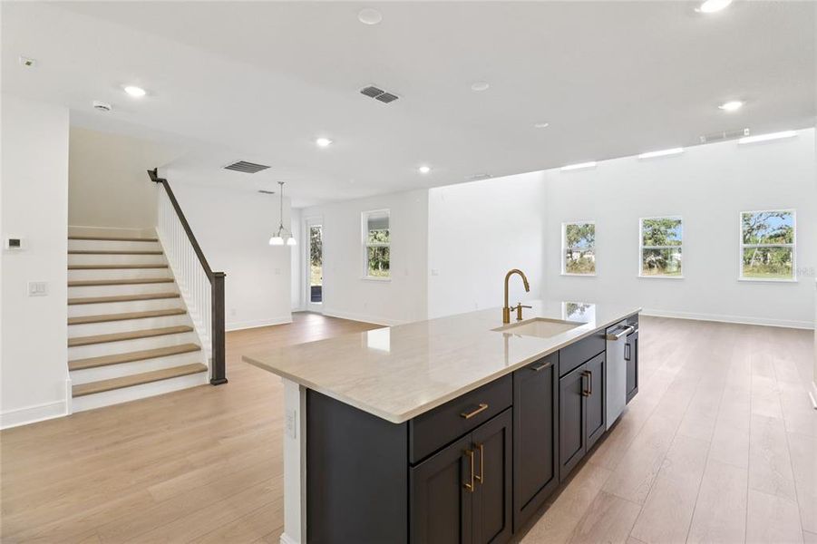Furnished interior view inside a new home in Northlake Traditional, Winter Garden (Image 12).