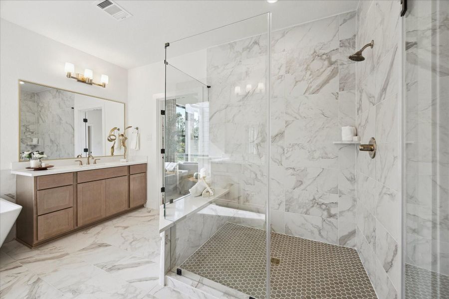 Furnished interior view inside a new home in Caywood Place, Houston (Image 17). Furnished interior view inside a new home in Caywood Place, Houston (Image 17).