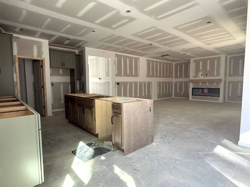 Kitchen Construction Progress