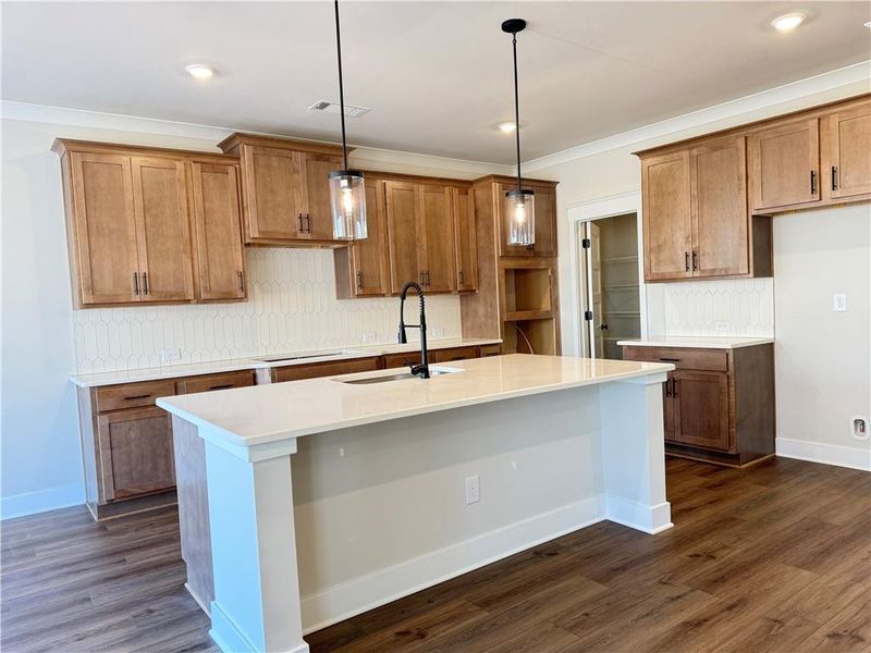 Furnished interior view inside a new home in Ponderosa Farms Reserve, Gainesville (Image 11).