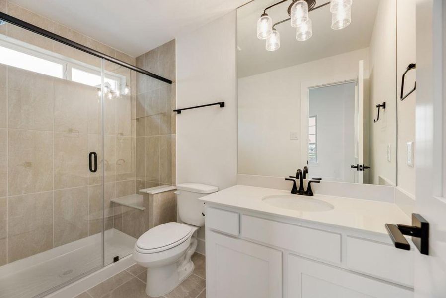 Furnished interior view inside a new home in Grand Estates of Anna, Anna (Image 12).