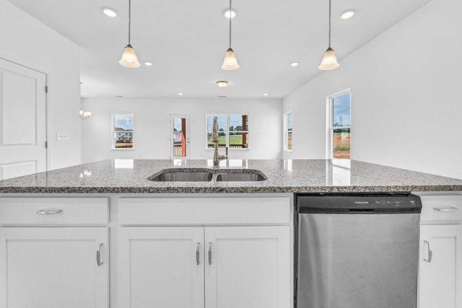 Furnished interior view inside a new home in The Oaks, Clarksville (Image 9). Furnished interior view inside a new home in The Oaks, Clarksville (Image 9).
