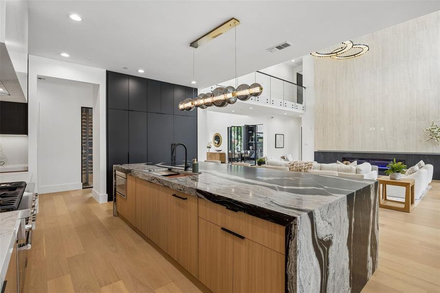 Furnished interior view inside a new home in , Southlake (Image 5).