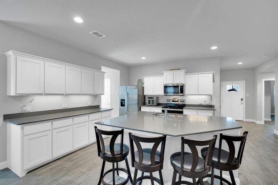 Furnished interior view inside a new home in The Parks of Alvarado, Alvarado (Image 7).
