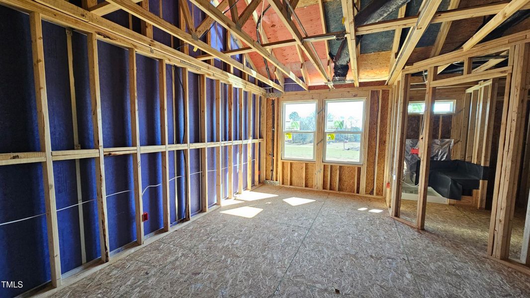 In-progress construction of a new home in Springvale, Willow Spring, NC (Image 40). In-progress construction of a new home in Springvale, Willow Spring, NC (Image 40).