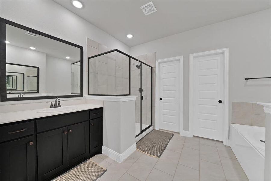 Furnished interior view inside a new home in , Mesquite (Image 20).