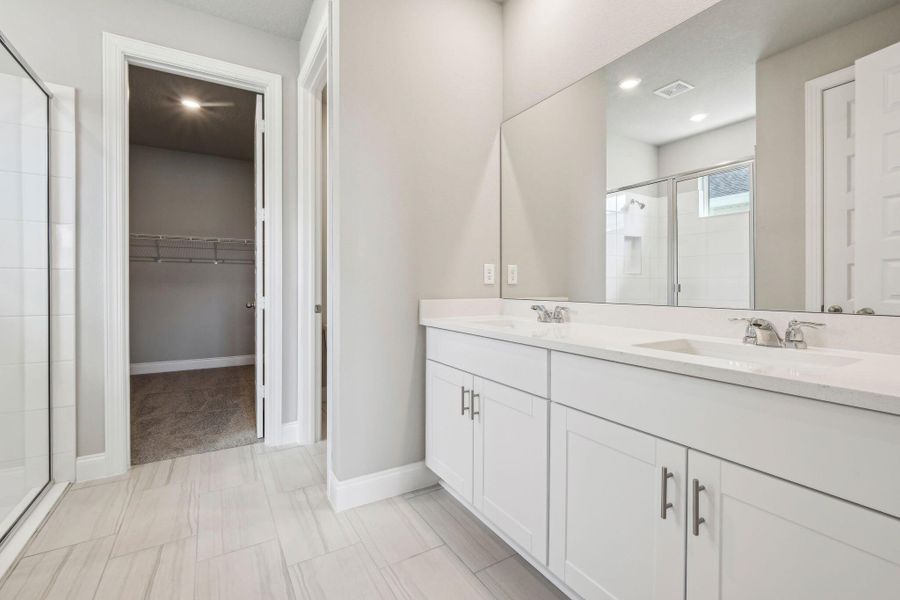 Furnished interior view inside a new home in Brystol at Wylder - Reserve Series, Port St. Lucie (Image 9).