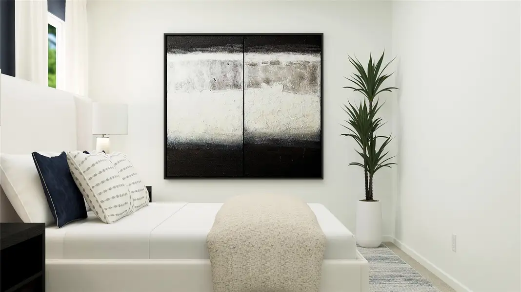 Furnished interior view inside a new home in Cool Water at Sonterra, Jarrell (Image 4).