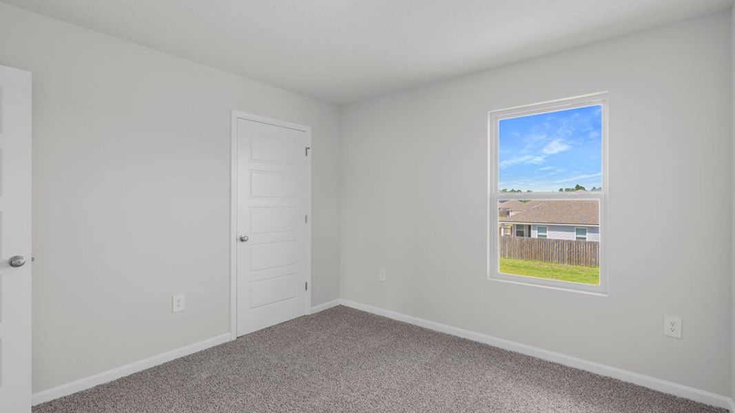 Spacious, unfurnished interior of a new home in Wesley Park, Crawfordville (Image 26).