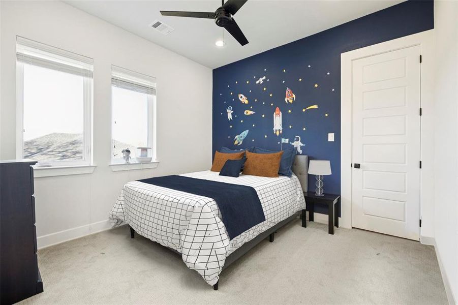 Furnished interior view inside a new home in , Flower Mound (Image 13).