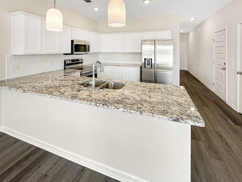 Furnished interior view inside a new home in Grand Reserve, Hinesville (Image 8).
