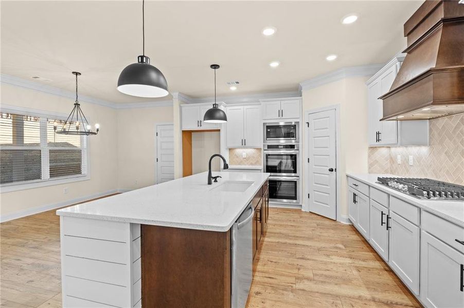 Furnished interior view inside a new home in Red Oak Ridge, Loganville (Image 9).