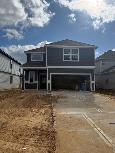 In-progress construction of a new home in River's Edge, Conroe, TX (Image 29). In-progress construction of a new home in River's Edge, Conroe, TX (Image 29).