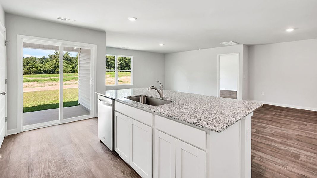 Furnished interior view inside a new home in Vineyard Trail, Jacksonville (Image 8).