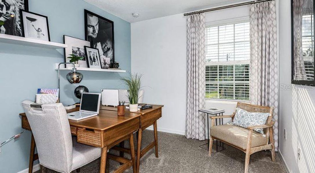 Furnished interior view inside a new home in Vinterra Townhomes, Nokomis (Image 8). Furnished interior view inside a new home in Vinterra Townhomes, Nokomis (Image 8).