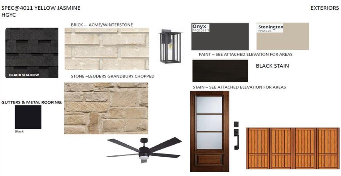 Exterior Selections Exterior Selections