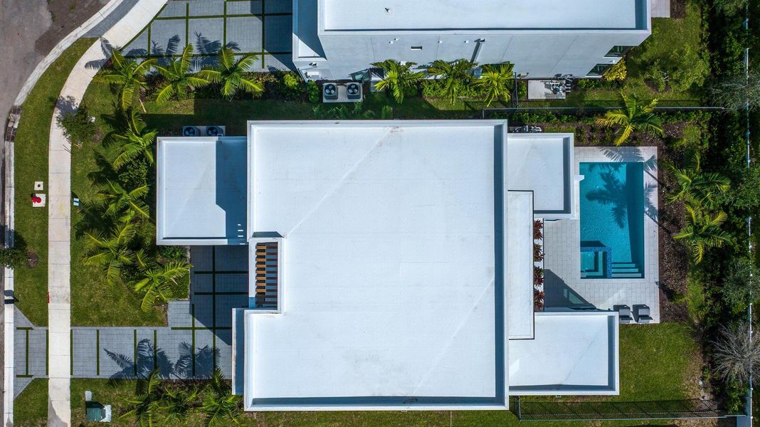 Furnished interior view inside a new home in , Delray Beach (Image 9).
