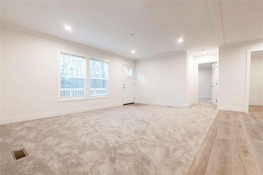 Spacious, unfurnished interior of a new home in , Ball Ground (Image 15). Spacious, unfurnished interior of a new home in , Ball Ground (Image 15).