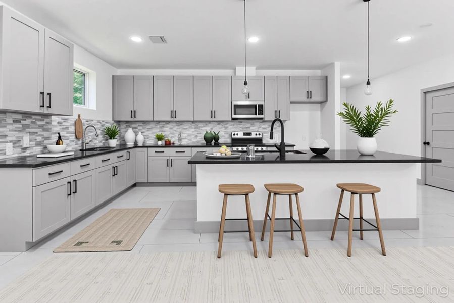 Furnished interior view inside a new home in , Coldspring (Image 7).
