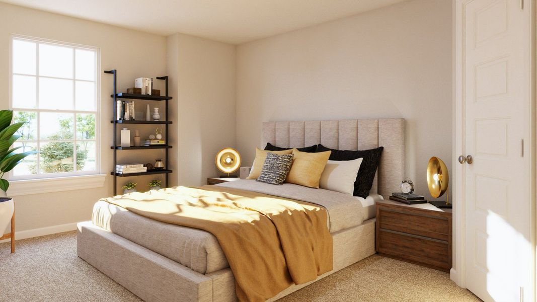 Representative furnished interior of a home built from the The Bluff by Legend Homes in Hanna Ranch, Fort Worth (Image 19).