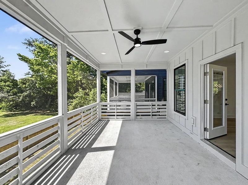 Exterior details and patio area of a home in , North Charleston (Image 17). Exterior details and patio area of a home in , North Charleston (Image 17).