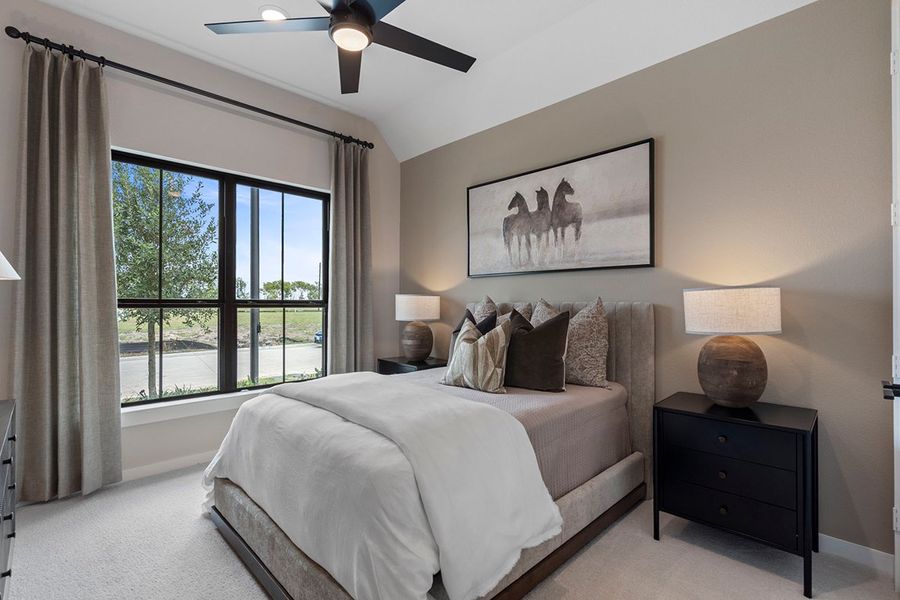 Furnished interior view inside a new home in Austin Point, Richmond (Image 29).