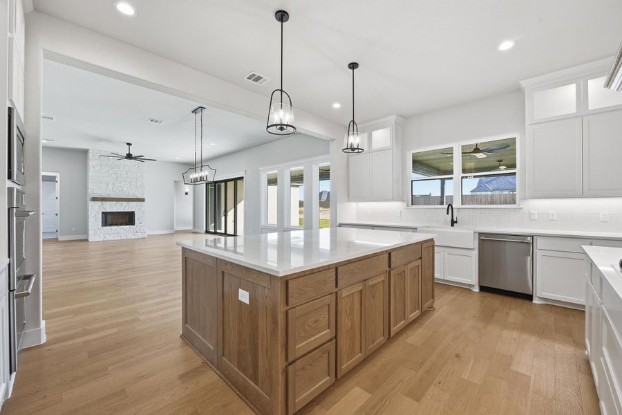 Furnished interior view inside a new home in Aledo Heights - Aledo ISD, Aledo (Image 11).