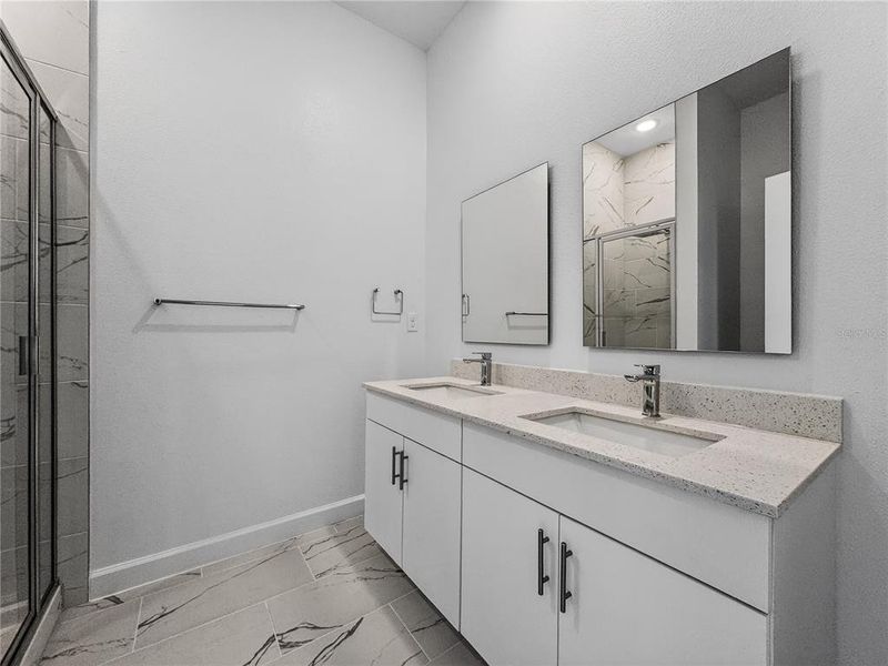 Furnished interior view inside a new home in , Davenport (Image 13).