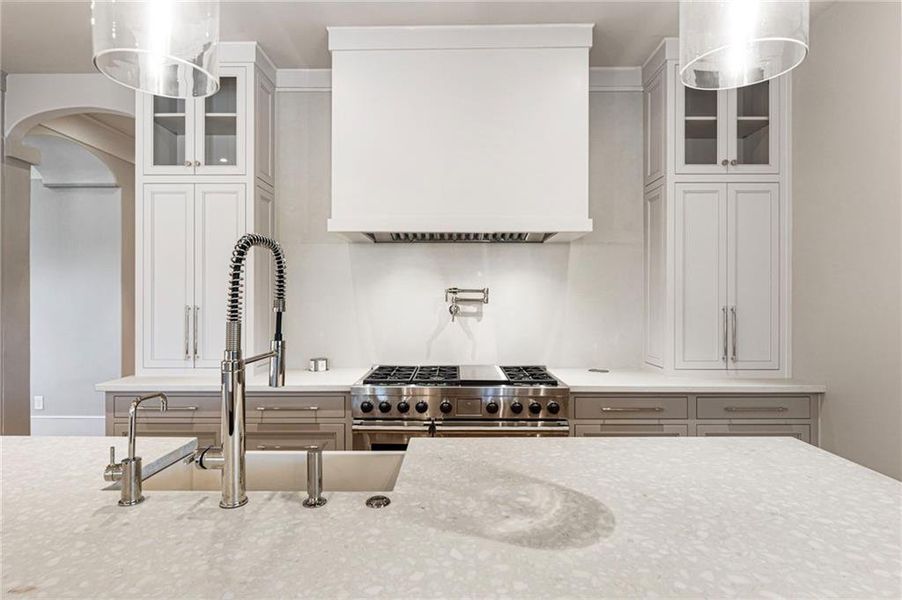 Furnished interior view inside a new home in , Alpharetta (Image 81).