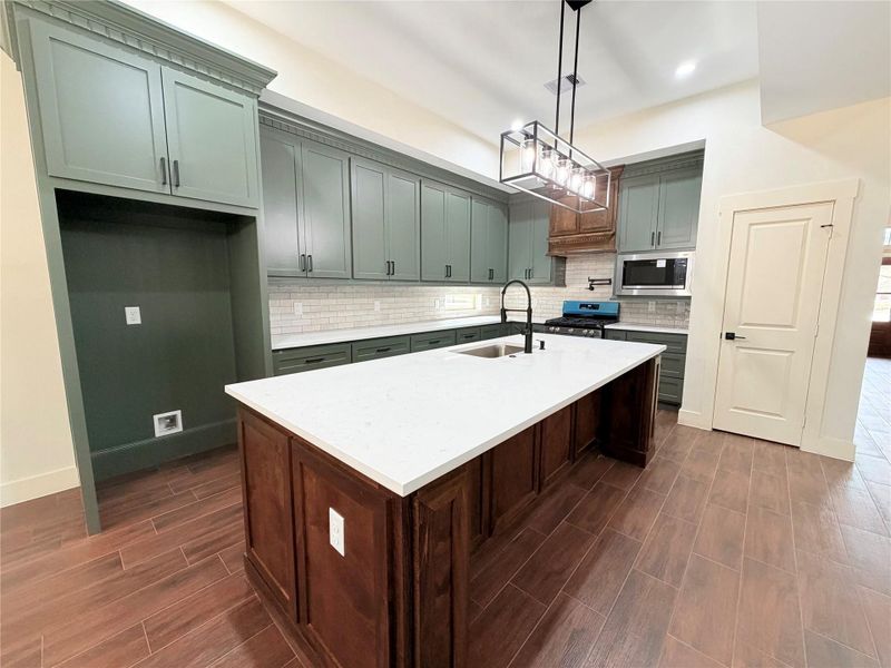 Furnished interior view inside a new home in , Porter (Image 15).