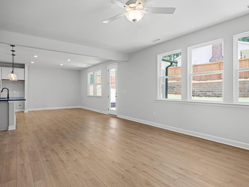 Spacious, unfurnished interior of a new home in Sage on North Main, Wake Forest (Image 20). Spacious, unfurnished interior of a new home in Sage on North Main, Wake Forest (Image 20).