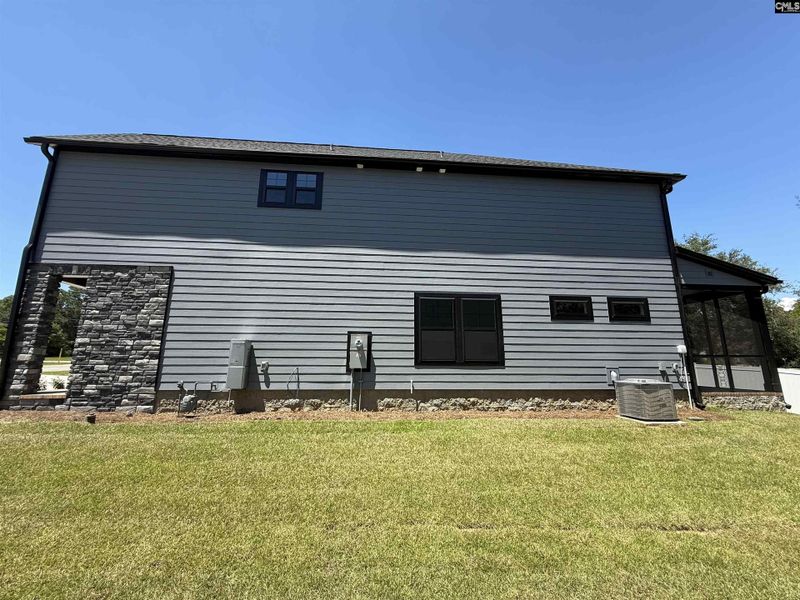 Front exterior of a new home in Dunbar Village, Cayce, SC, highlighting curb appeal (Image 28).