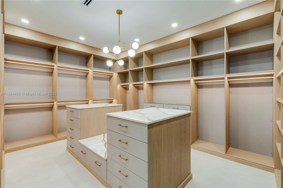 Furnished interior view inside a new home in , Miami (Image 15).