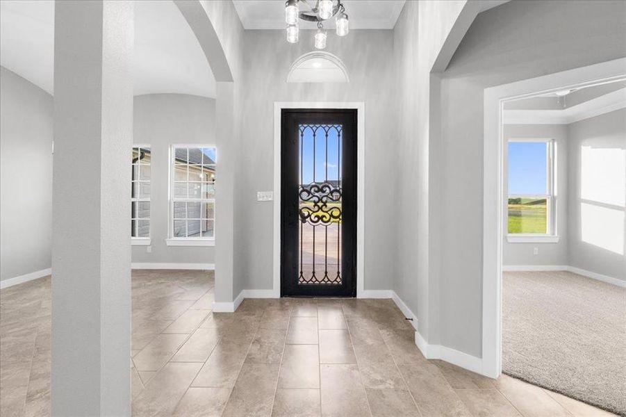 Spacious, unfurnished interior of a new home in , Corsicana (Image 16). Spacious, unfurnished interior of a new home in , Corsicana (Image 16).