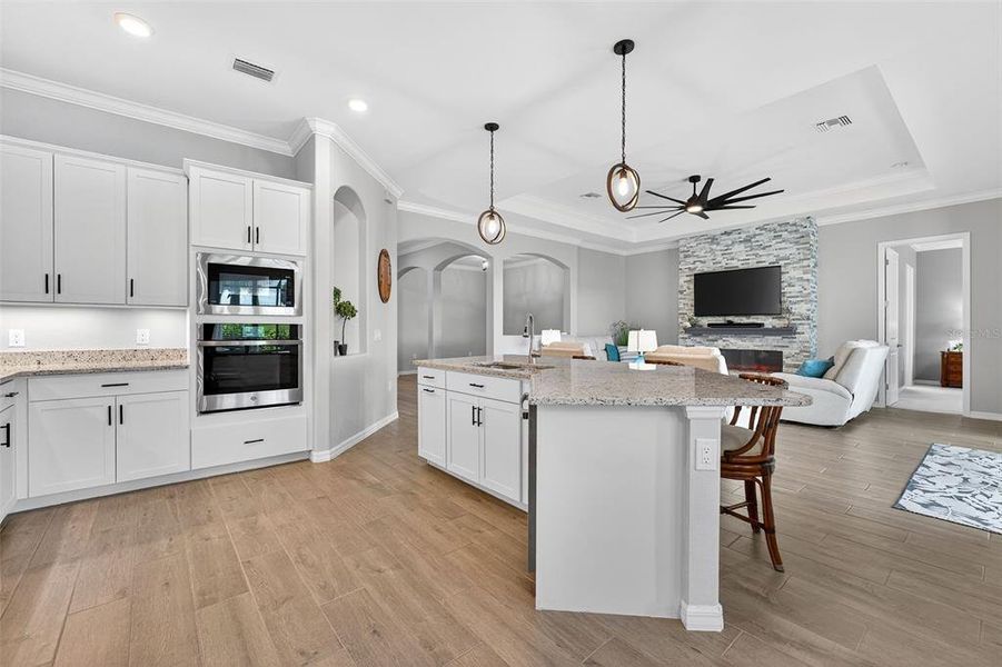 Furnished interior view inside a new home in , Punta Gorda (Image 33).