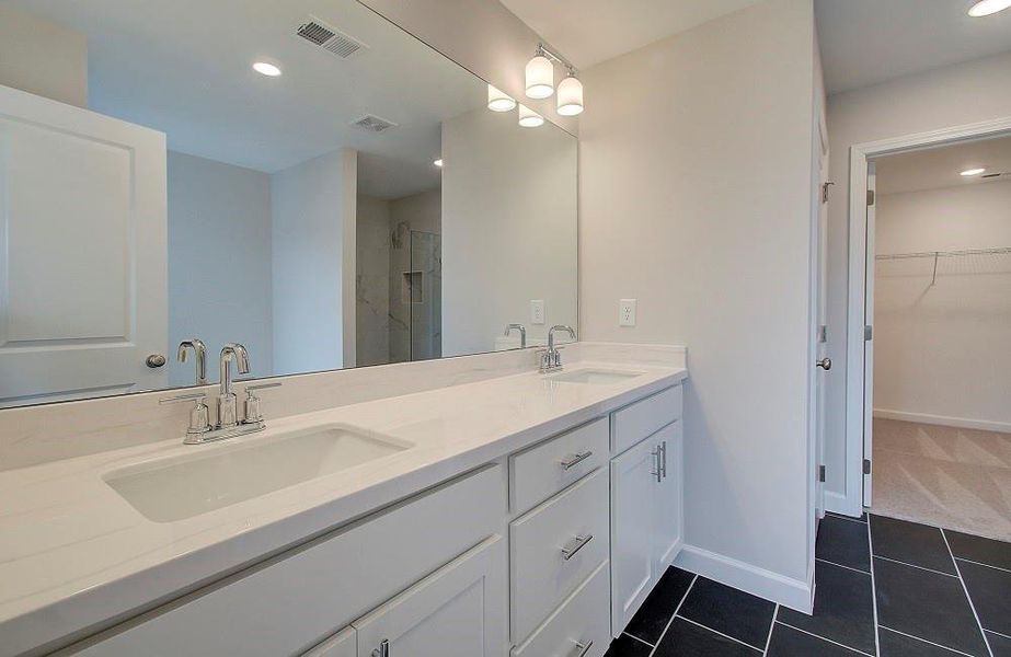 Furnished interior view inside a new home in Elliott Green, Powder Springs (Image 4). Furnished interior view inside a new home in Elliott Green, Powder Springs (Image 4).