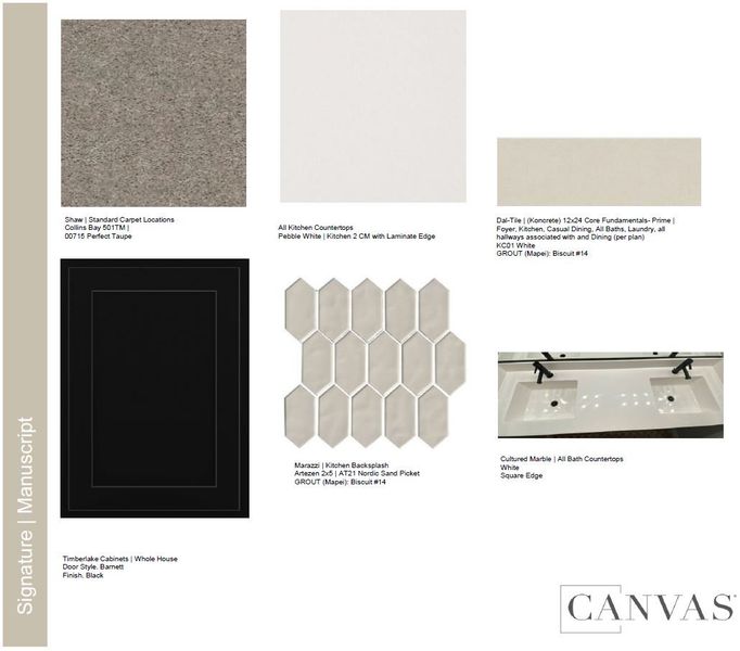 Sample of building materials used in homes in Paradisi, Surprise (Image 31).