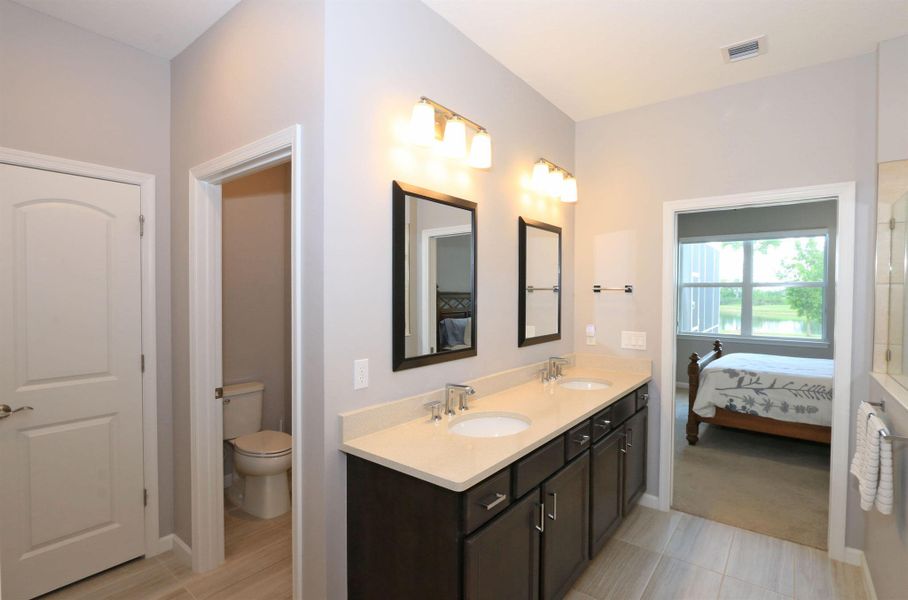 Furnished interior view inside a new home in , Port St. Lucie (Image 28).