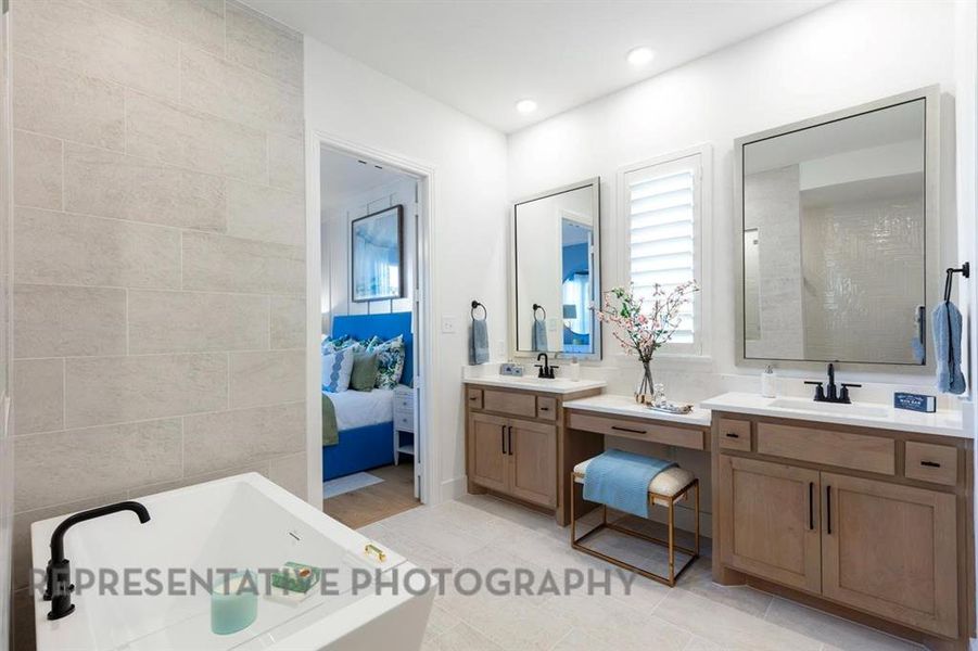 Furnished interior view inside a new home in Sonoma Verde: 70ft. lots, McLendon-Chisholm (Image 24). Furnished interior view inside a new home in Sonoma Verde: 70ft. lots, McLendon-Chisholm (Image 24).