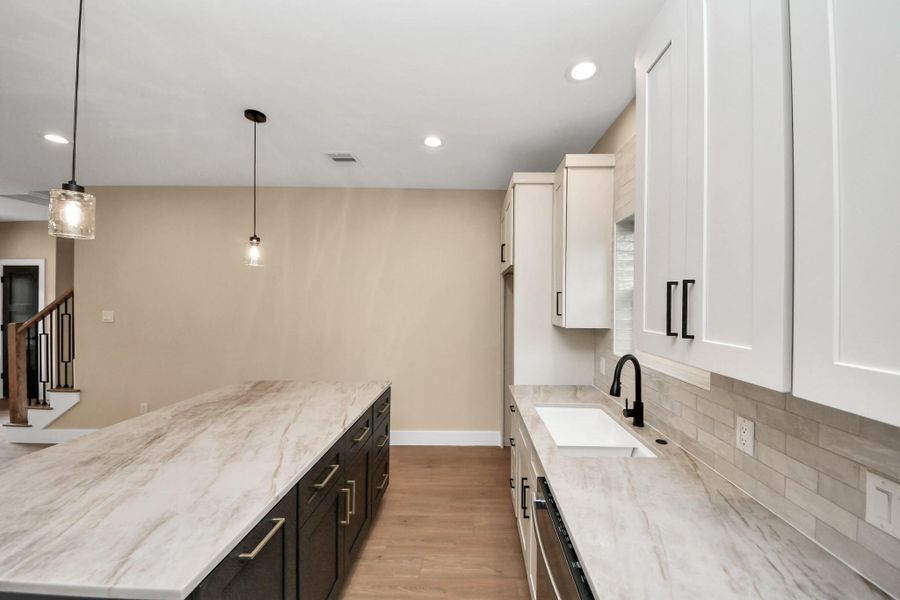 Furnished interior view inside a new home in , Spring (Image 10).