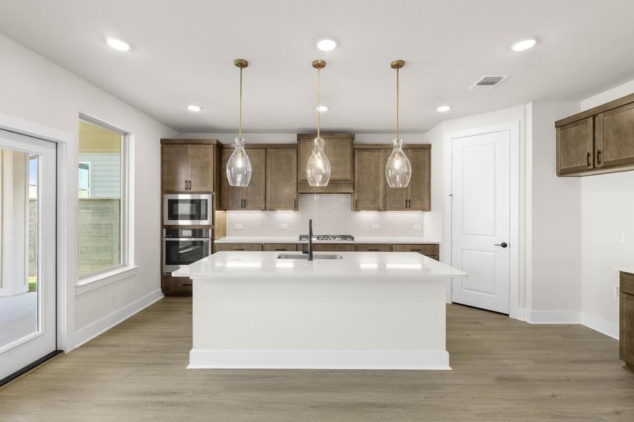 Furnished interior view inside a new home in Treeline, Justin (Image 3).