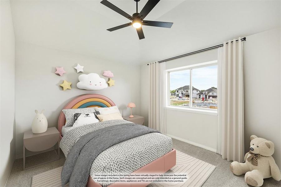 Furnished interior view inside a new home in Anderson Crossing, Trenton (Image 16).