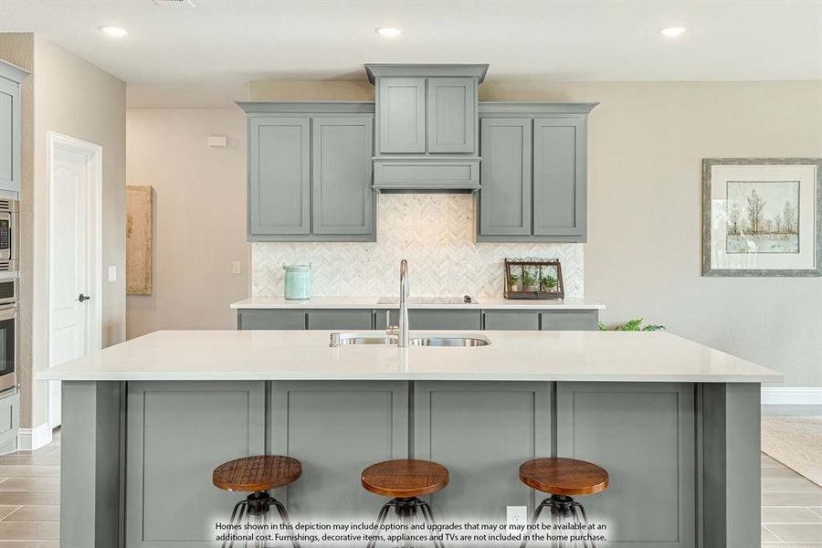 Furnished interior view inside a new home in Liberty, Melissa (Image 20).